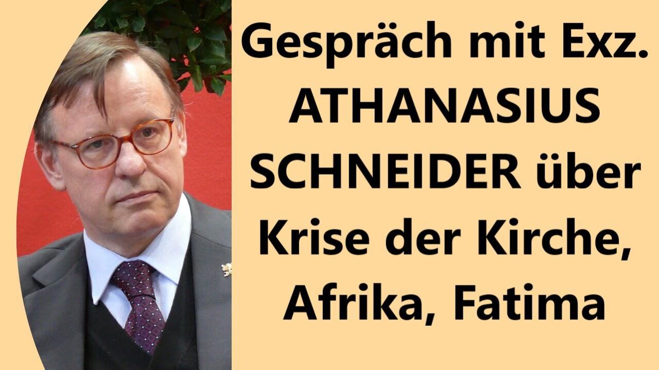 Gespräch mit Exz. Athanasius Schneider: Wie sollen sich Laien angesichts der Krise des Glaubens, der Kirche und des Vatikans verhalten?